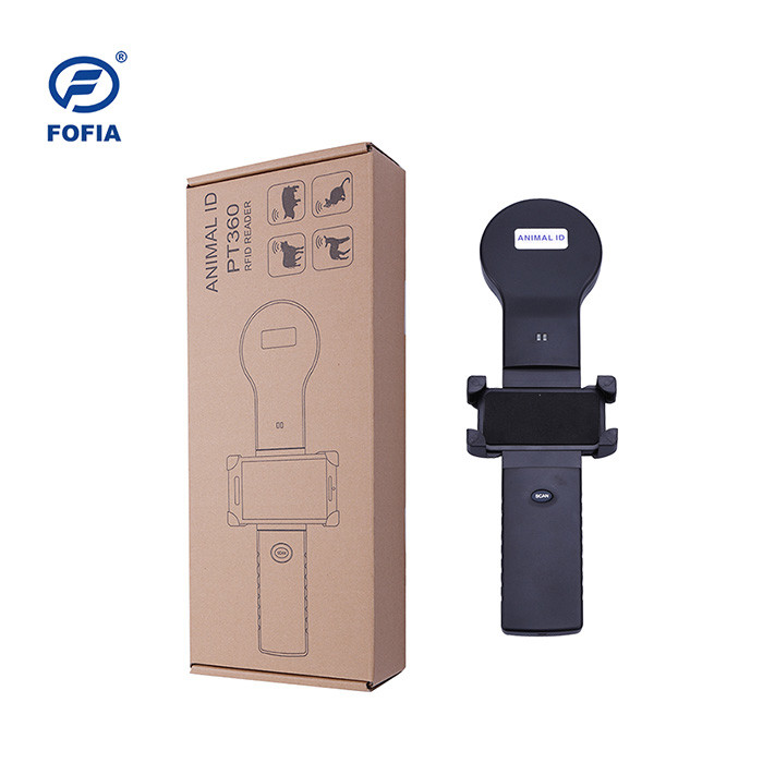 Android And IOS Support Animal Chip Reader ISO11784/5 FDX - B And HDX Lithium Battery