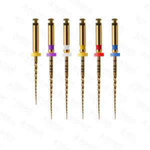 China Medical Sup Taper Gold Niti Endo Files For Root Canal Treatment wholesale