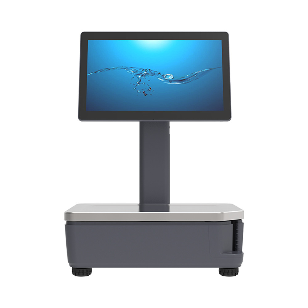 LCD Display AI POS Weighing Scale Multi-functional With Size 320*290*90mm