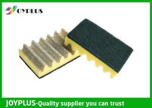 China Cleverly Shaped Sponge With Stainless Steel Side wholesale
