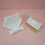 Individual Packing Restaurant Single Use Oshibori Cotton Wet Towel