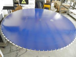 China SGS OD1500mm Diamond Saw Blades For Fast Cutting Concrete And Asphalt wholesale