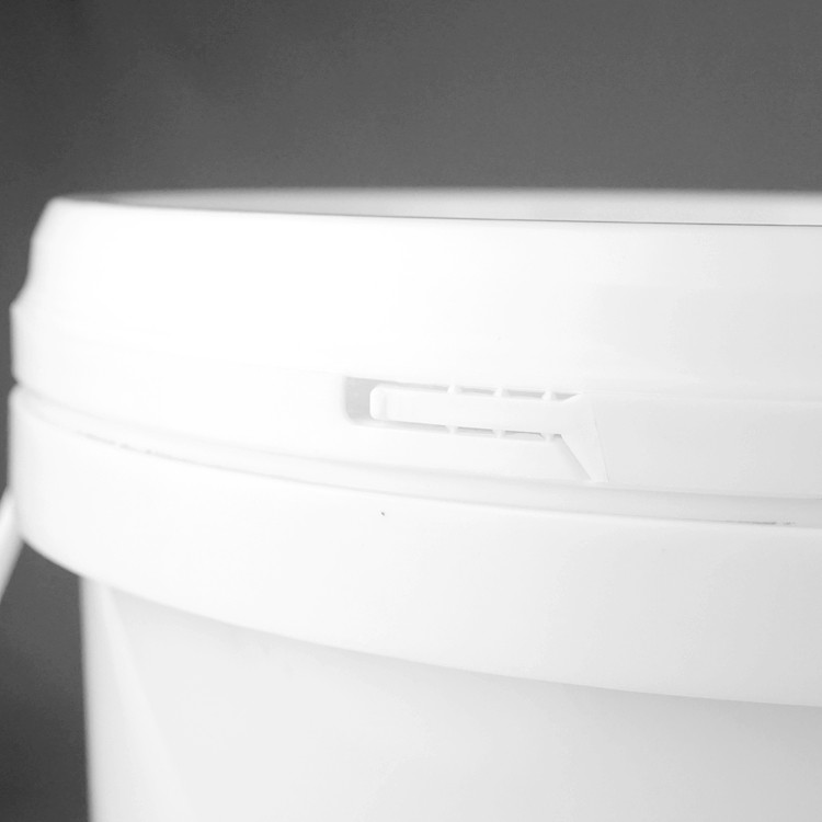 20 Ltr White 5 Gallon Bucket With Lid