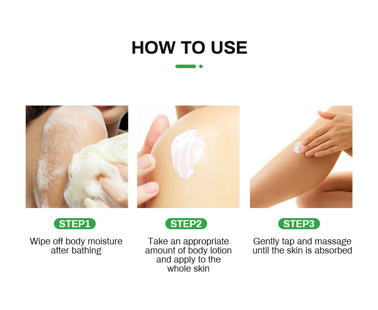 OEM Moisture Body Lotion Natural Organic Brightening Skin
