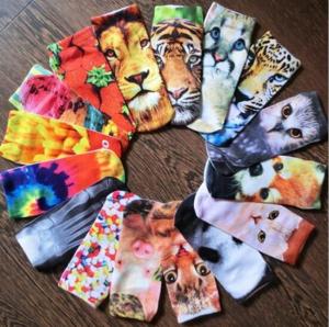 China Cartoon 3D ankle socks animal printed bulk wholesale socks wholesale