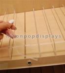 360 Rotating Beauty Product Display Stand Wooden Nail Polish Organizer Display