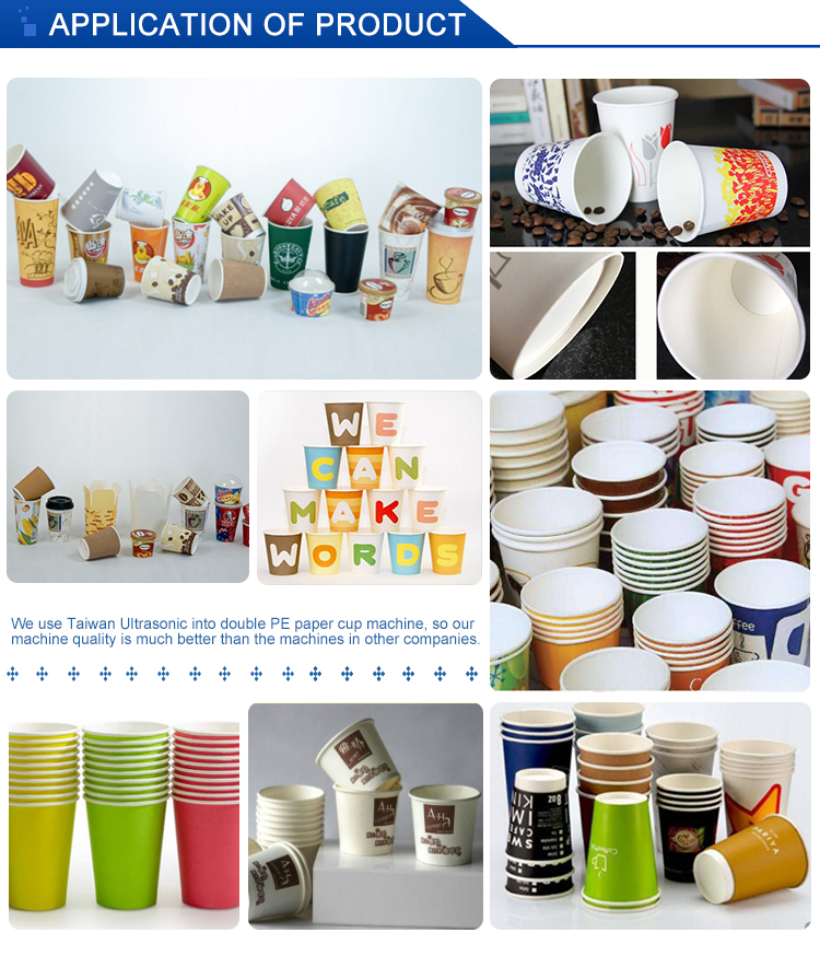High Speed Plastic Manufacturing Machine 4 Color Paper Cup Flexo Printing Machine