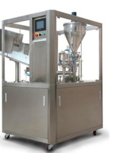 China Small Tube Automatic Nail Polish Filling Machine PLC Controller Color Touch Screen wholesale