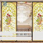 Colorful Stained Glass Decorative Glass Panels Exterior Wall Roof Church