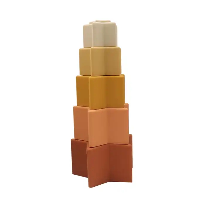 silicone stacking cups baby diy toy