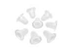 Transparent Silicone Pigment Microblading Eyelash Grafting Ink Ring Cup