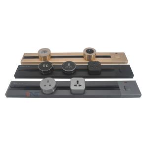 China 250v Office Desk Power Rail Track System Electric Socket Outlet wholesale