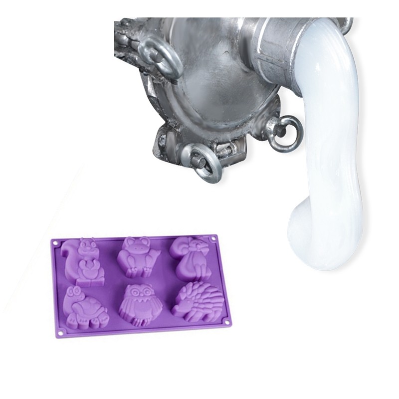 Nipple LSR Liquid Silicone Rubber Transparent 60 Shore A 12 Months Shelf Life