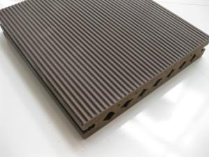 China Dampproof Wpc Wood Plastic Composite Flooring Groove Economical wholesale