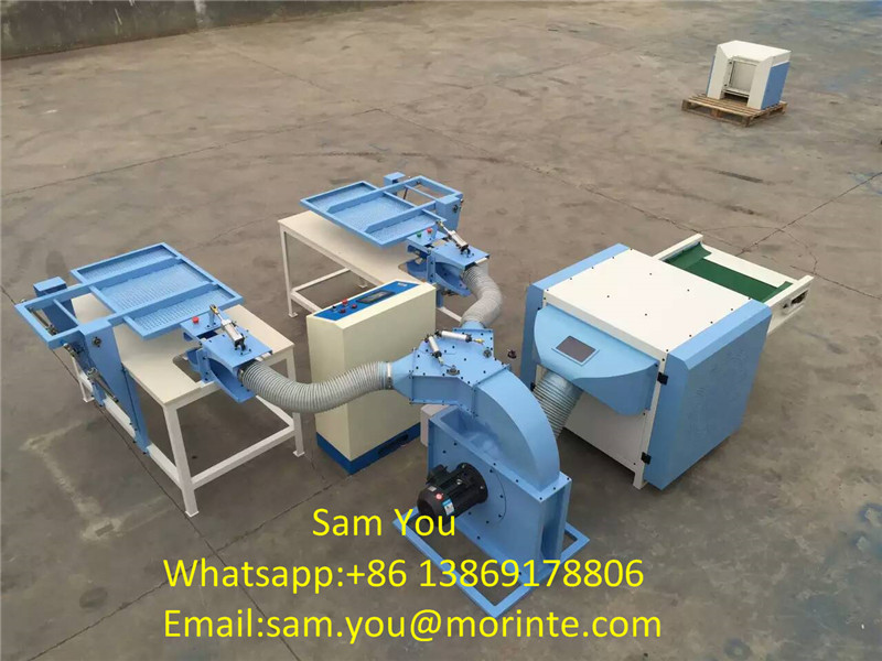 Polyester opening machine pillow filling machine with auto loosen part high capacity