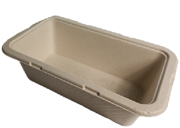 10×6 Inch 1050ml 35g Biodegradable Salad Boxes
