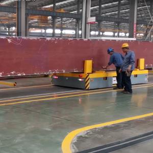 China 45 Tons Auto RGV Rail Guided Vehicle For Industrial Metal Transferring Low Voltage wholesale
