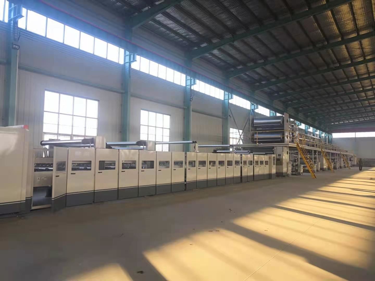 Corrugated Cardboard Production Line Manufacturing Machine 5 Ply