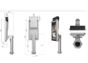 China Face Recognize 850nm 12V 24w Thermal Access Control Camera wholesale