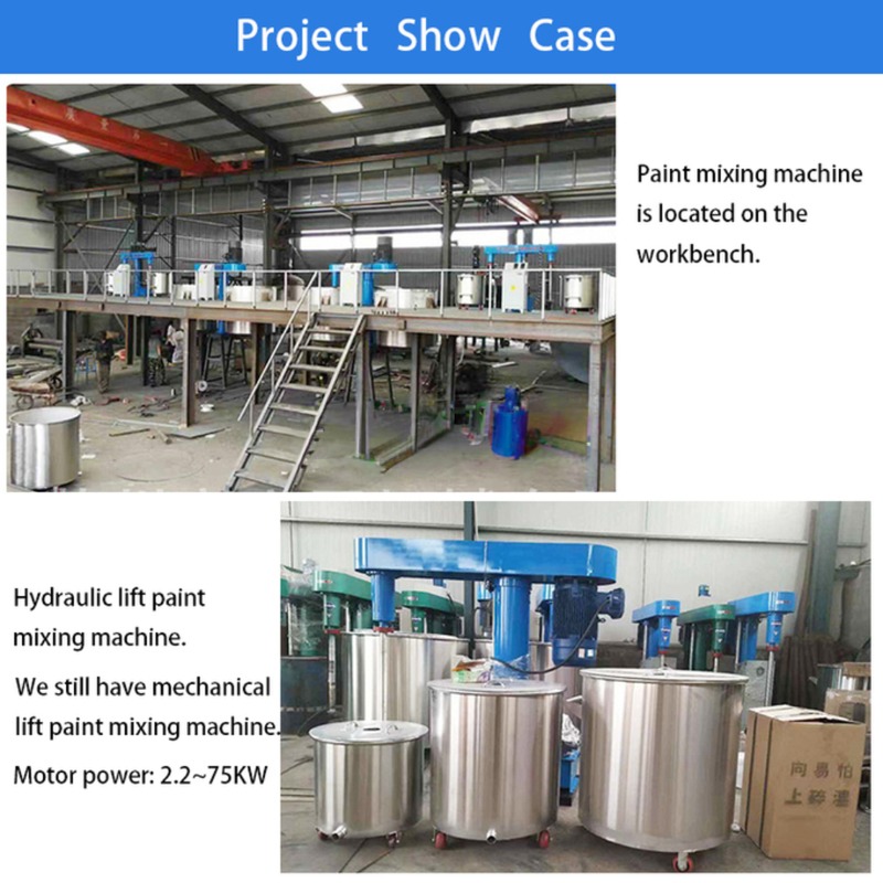 High Speed Disperser for Paint Coating Latex Glue Homogenizing Machine