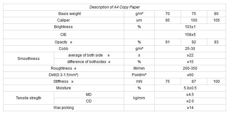 Versatile 70g Copy Paper Jumbo Roll for All Printing Requirements