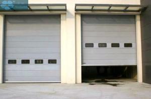 China 40mm 0.2m/S Automatic Industrial Overhead Door wholesale