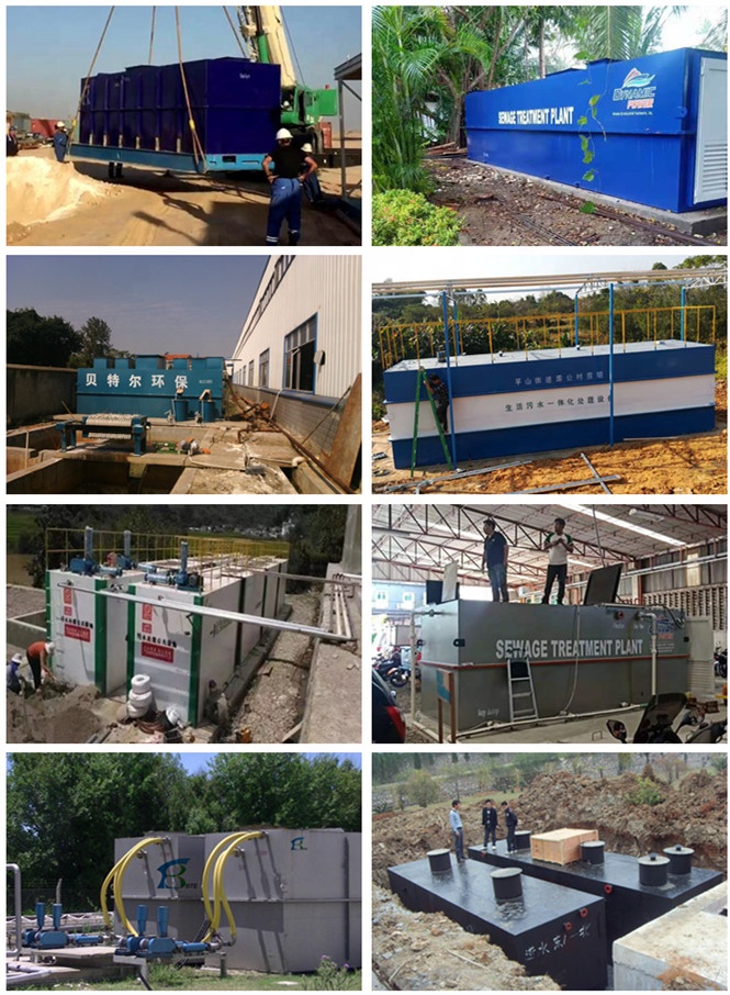 1 of Core Components High Automation Integrated Rectangular Sewage Treatment Equipment