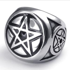 China Tagor Jewelry Super Fashion 316L Stainless Steel Casting Ring PXR194 wholesale