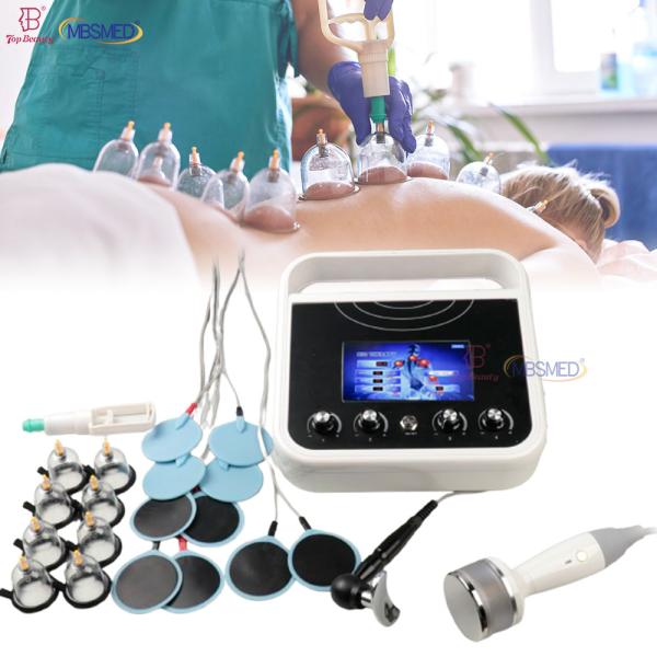 Vacuum Electrode Cupping Therapies Lymph Edema Electric Slimming Russian Wave