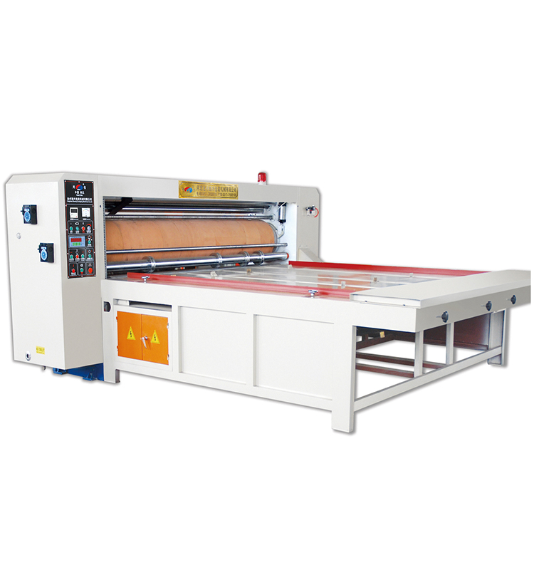 Craft Box Corrugated Die Cutting Machine Chain Feeder 60pcs Every Min