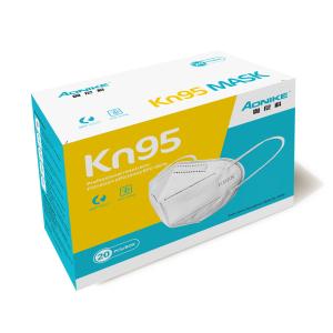 China KN95 Disposable Foldable Face Mask For Harmful Particulates Filtration wholesale
