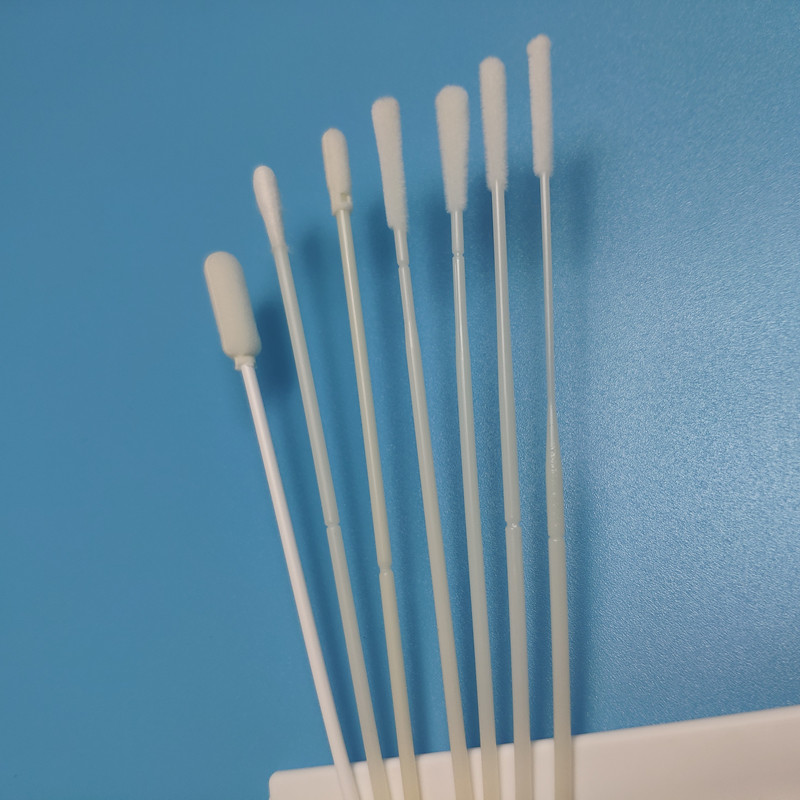 Sterile Nasal Nylon Flocked Swabs For Specimen Collection
