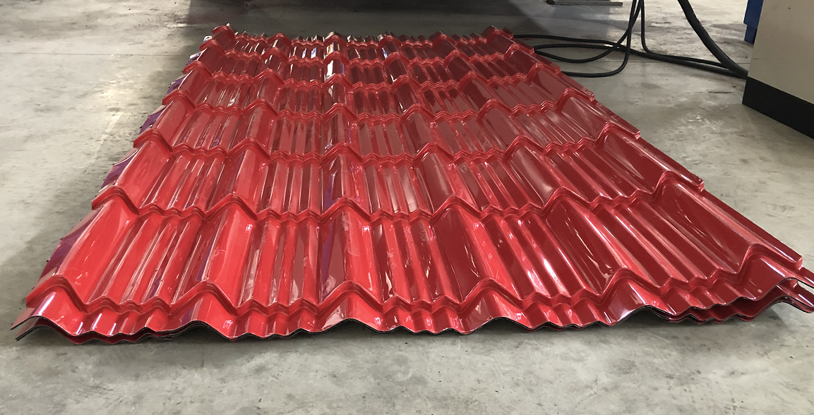 filmed step tile 