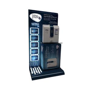 China Custom Retail POP Display Rack Electronic Shop Metal Home AC Display Rack wholesale