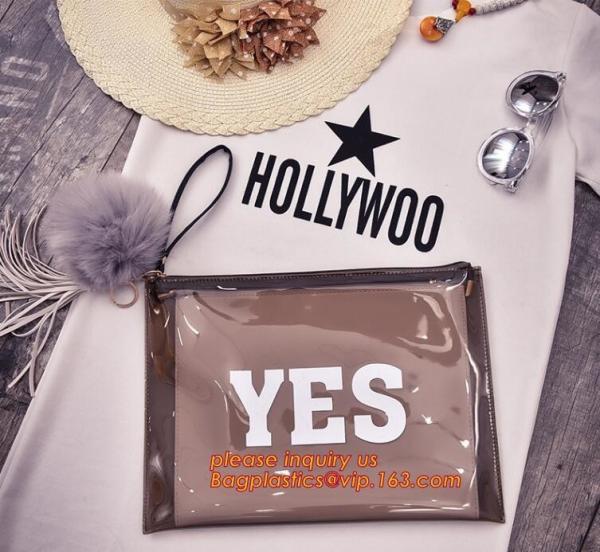 Gift Shopping Bags With Handles Customized Pvc Bag, Stationery Handle Bags With