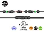 UL Certified HYFD M19 IP68 6 Pin Male Female Connector