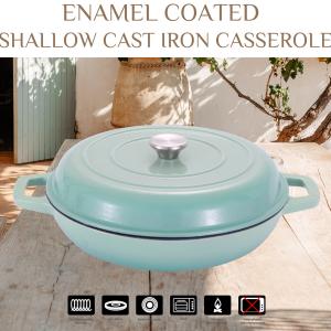 China 3L Cast Iron Dutch Oven With Lid Enameled Eco Friendly wholesale