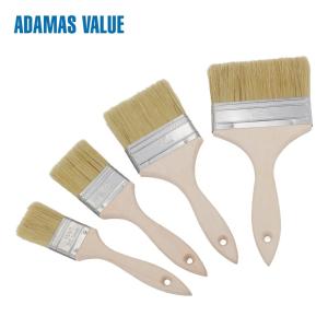 China Wood Handle Natural Bristle Paint Brush Epoxy Glue For Decoration Painting wholesale