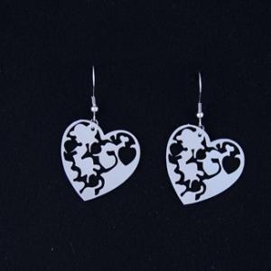 China Fashion High Quality Ladies Women Girls Stainless Steel Earrings LEF81 wholesale