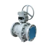 Cast Trunnion Ball Valve 2" - 40" API 6D Flange 2 Piece Cast Steel 300LB