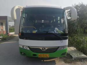 China Model 6602 Used Mini Bus 2016 Year 19 Seat Front Engine Diesel Six Meter Length wholesale