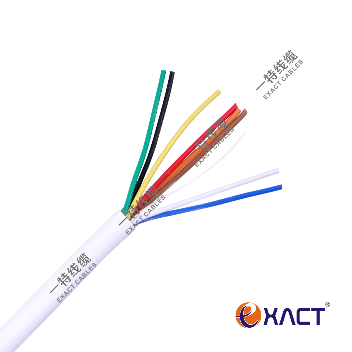 Unshielded Stranded 0.22mm2 TCCAM LSOH CPR Eca Alarm Cable for Signal Transmission