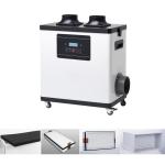 Portable Wheeled Chemical Fume Hood Durable Acrylic Transparent Cover