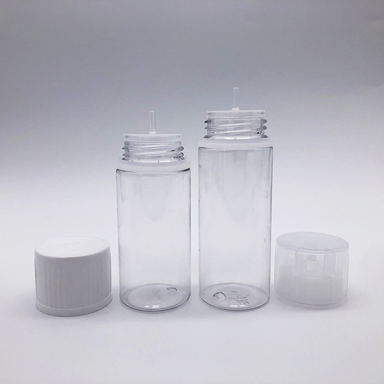 Customizable Childproof PET E Liquid Bottle With Screen Printing