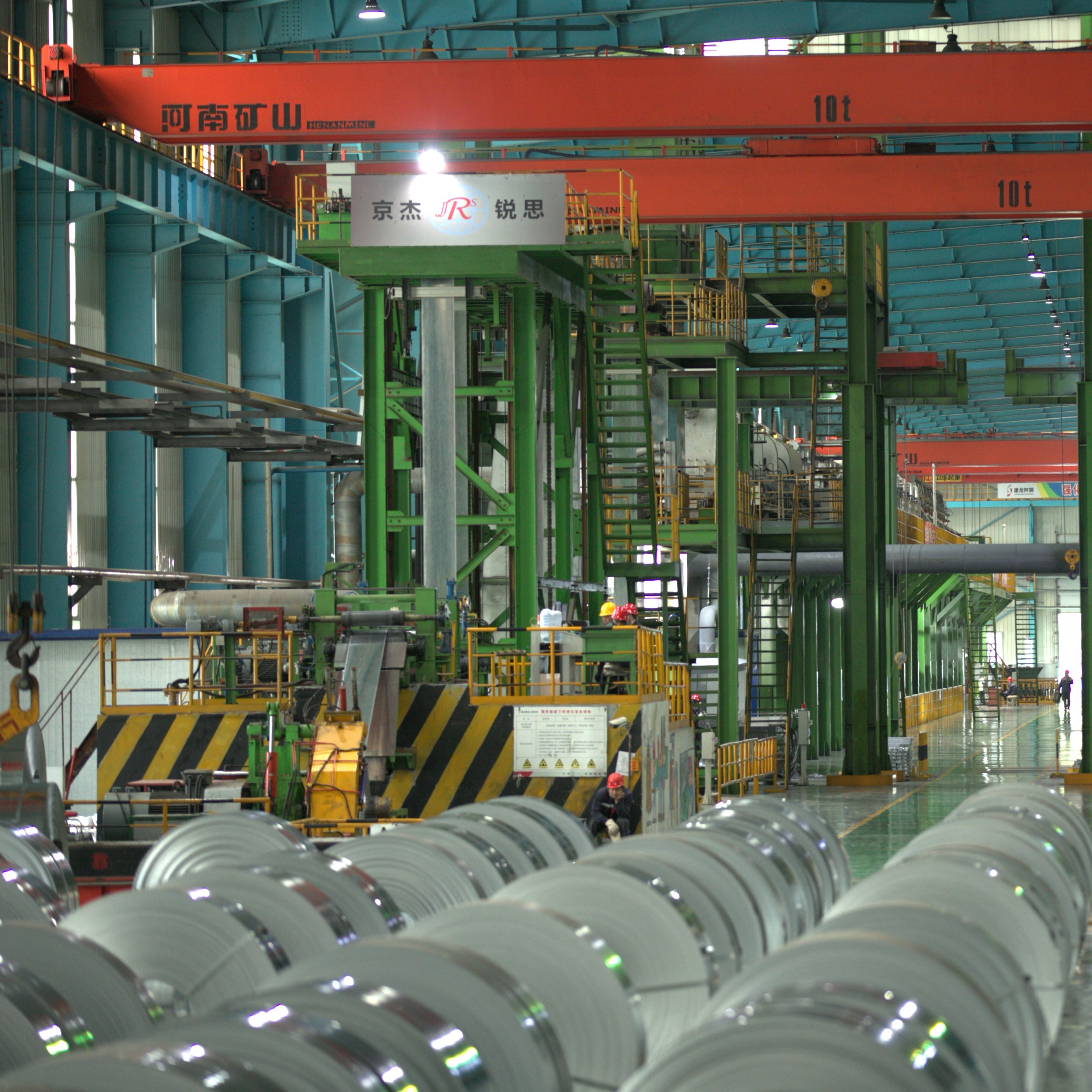 650mm-1250mm Cgl Continuous Galvanizing Line With Furnace And Electric Equipments