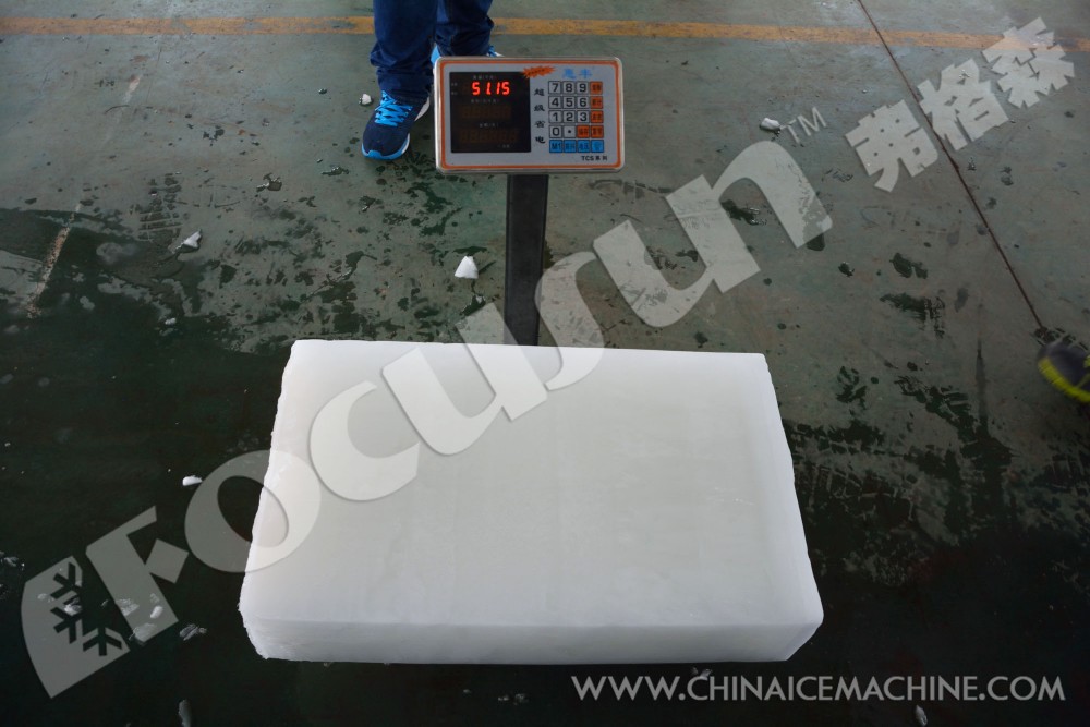 Refrigeration Block Ice Machine With Video Outgoing-Inspection In Market