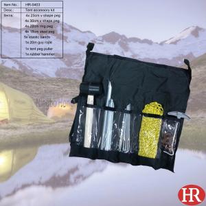 China outdoor camping tent accessory kit wholesale