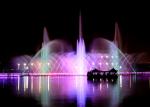 Contemporary Art Musical Water Fountain Wonderful Light And Water Show 3D Images