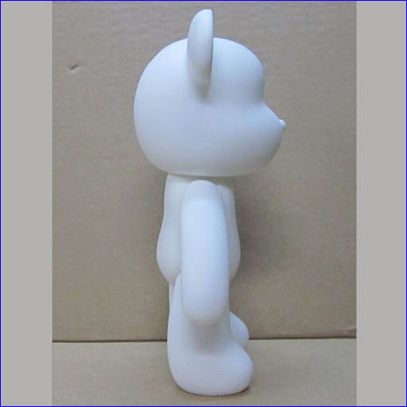 shenzhen diy momo bear rotocasting diy vinyl toy, vinyl blank diy bear toys for