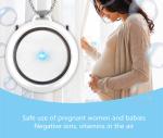 Household PM2.5 Air Purifier Neck Hanging 60 Million/Cm3 Negative Ion Haze
